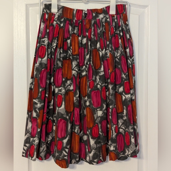 S - handmade floral skirt - Picture 2 of 9